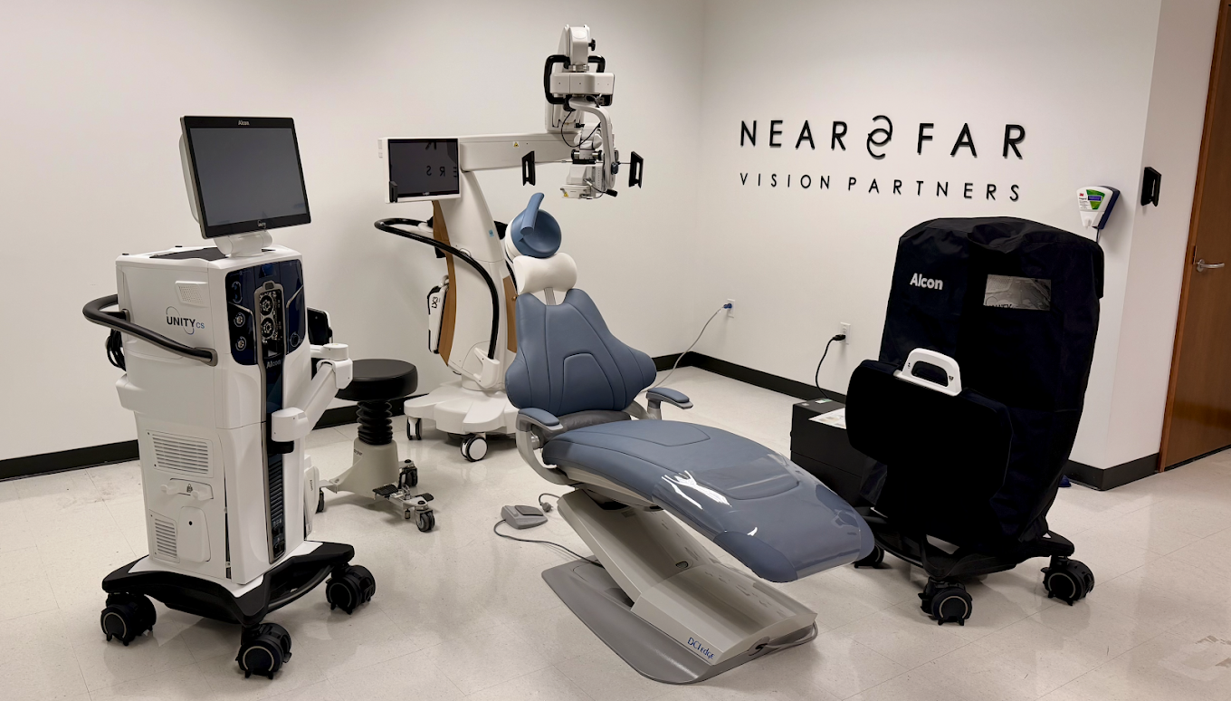Near & Far Vision Partners state-of-the-art eye surgery facility in Bothell, WA